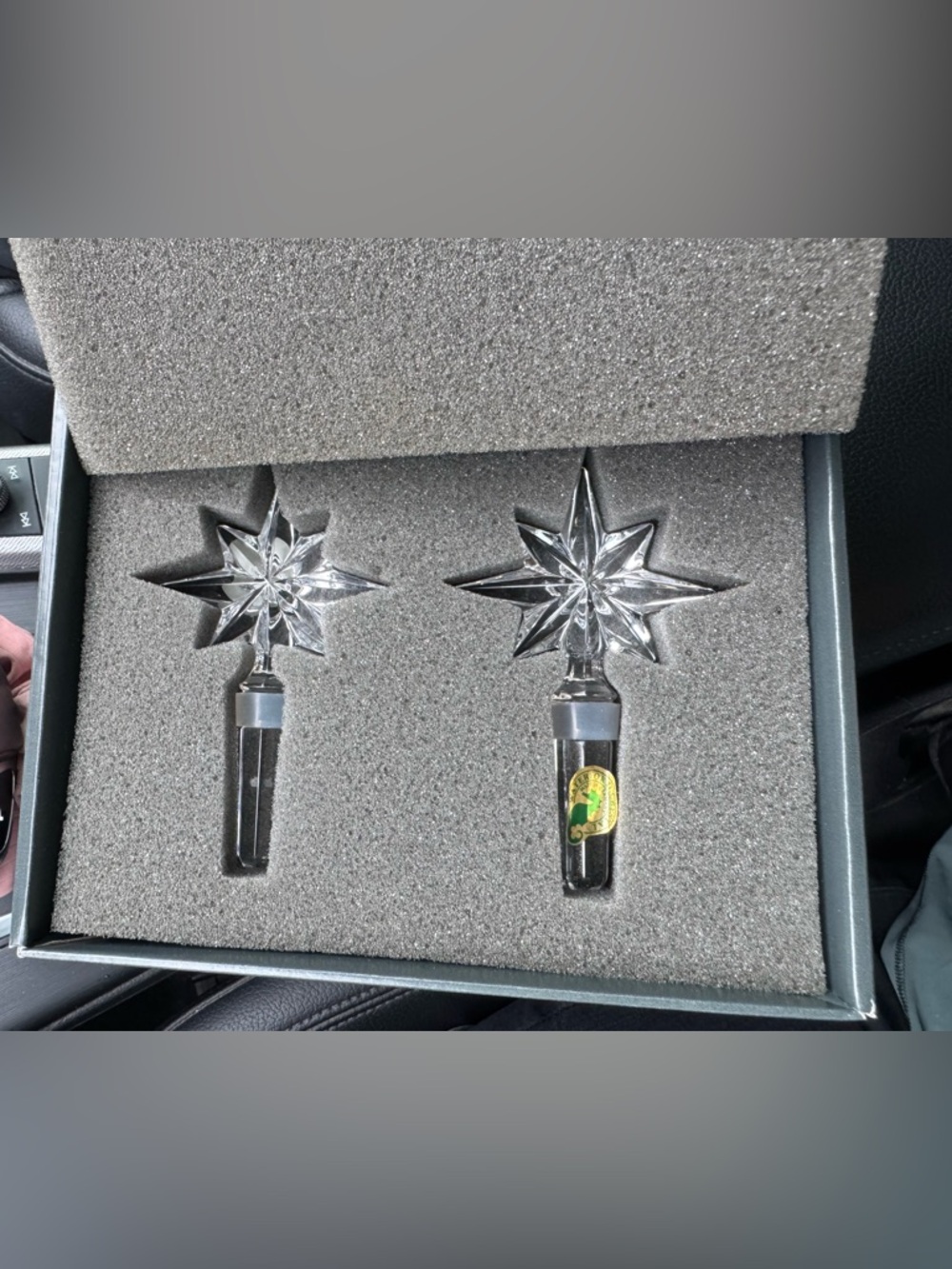 Waterford crystal congratulations stopper